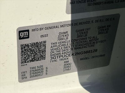 2022 GMC Sierra 1500 Elevation