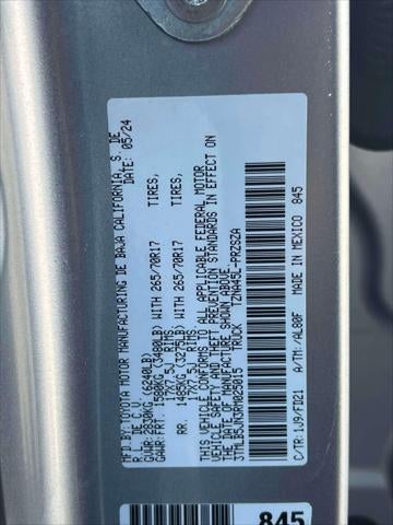 2024 Toyota Tacoma 4WD SR5