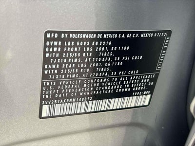 2022 Volkswagen Tiguan SE