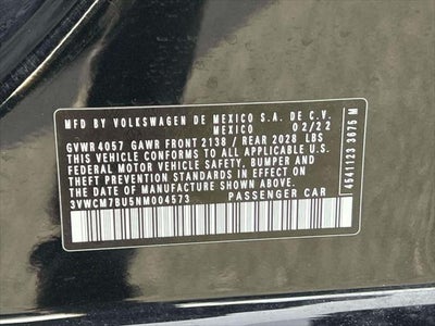 2022 Volkswagen Jetta S