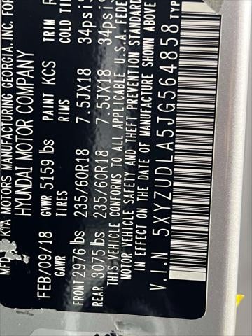 2018 Hyundai SANTA FE SPORT 2.0T