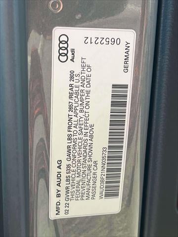 2022 Audi A6 Sedan Premium