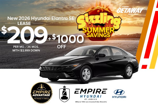 New 2026 Hyundai Elantra SE