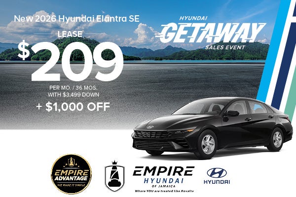 New 2026 Hyundai Elantra SE