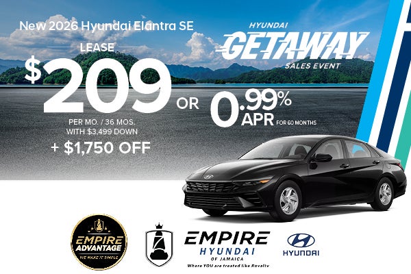 New 2026 Hyundai Elantra SE