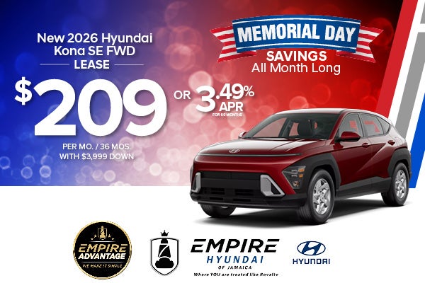New 2026 Hyundai Kona SE FWD