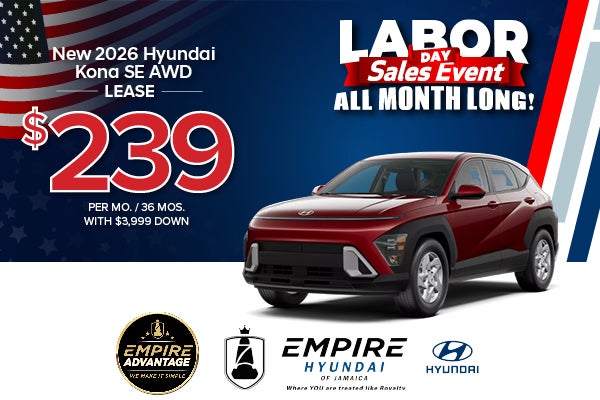 New 2026 Hyundai Kona SE AWD
